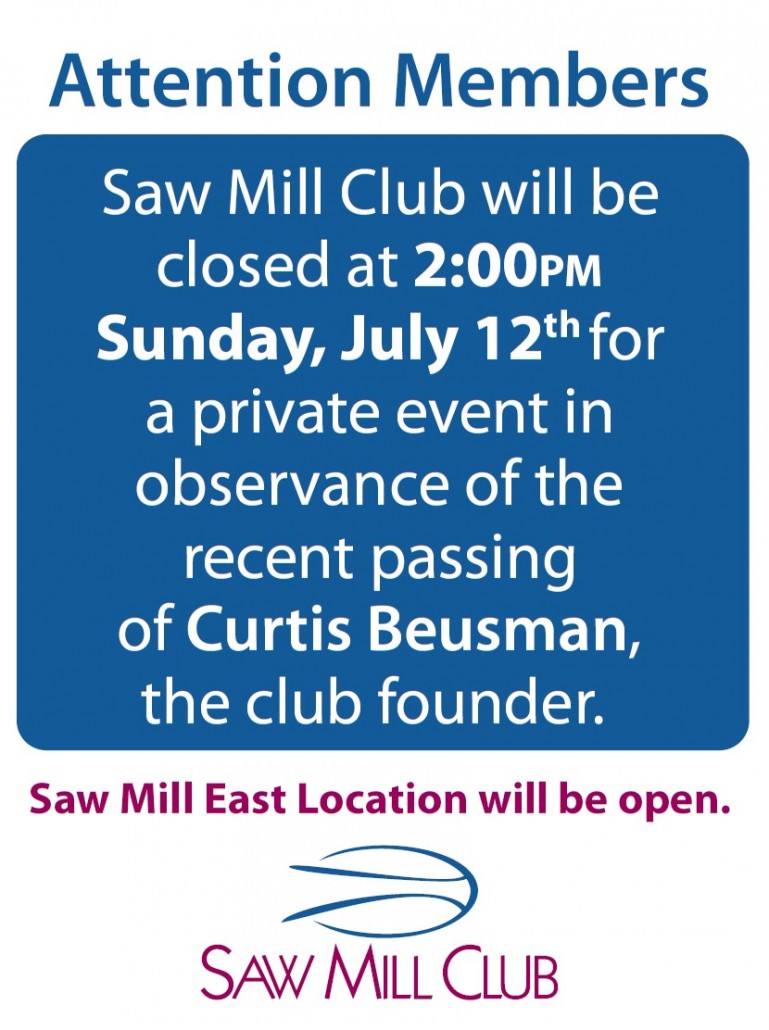 SMC Closed Curt Beusman Observance