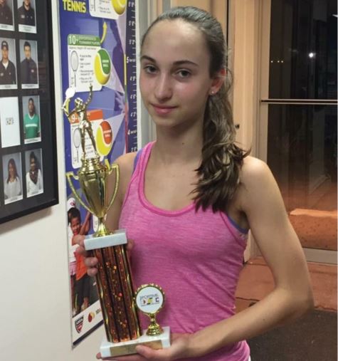 Ellie Margolin, girls 14s Champion1